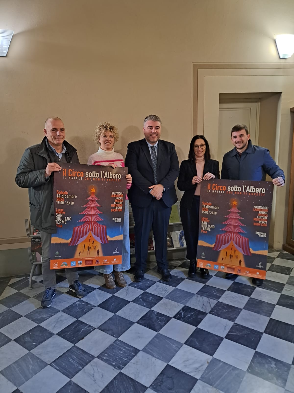 “IL CIRCO SOTTO L’ALBERO” UN NATALE MAGICO A SAN GIULIANO TERME