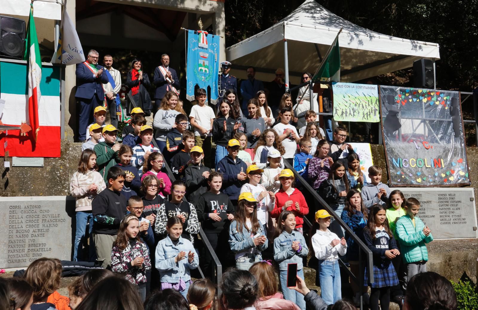 A SAN GIULIANO TERME CELEBRATA LA LIBERAZIONE