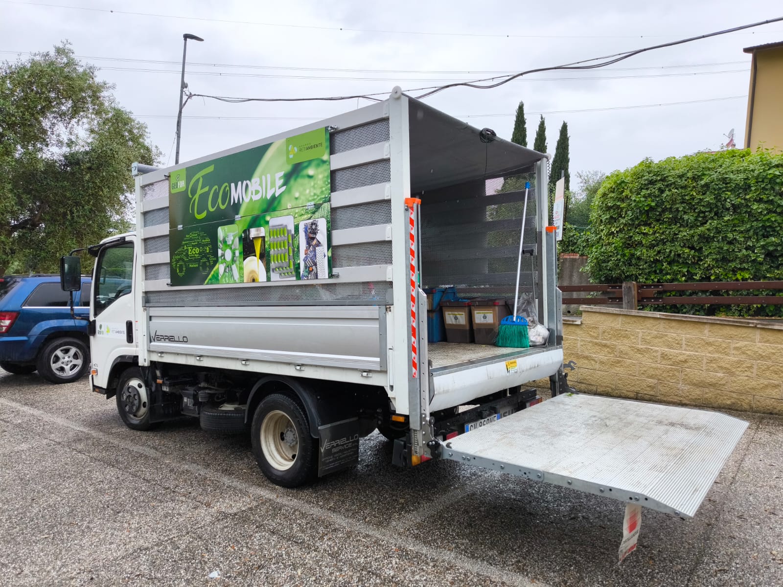 RACCOLTA DIFFERENZIATA FACILE E COMODA: PARTITO IL SERVIZIO GRATUITO ECOMOBILE A SAN GIULIANO TERME ECOMOBILE A SAN GIULIANO TERME